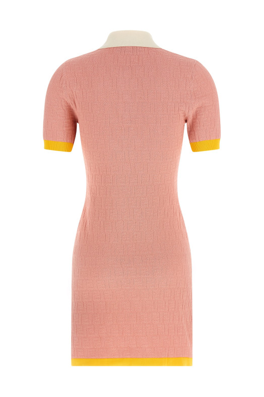Color-block dress Pink