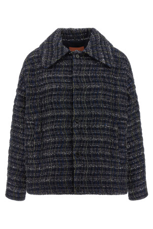 Caperdoni frame overshirt Blue