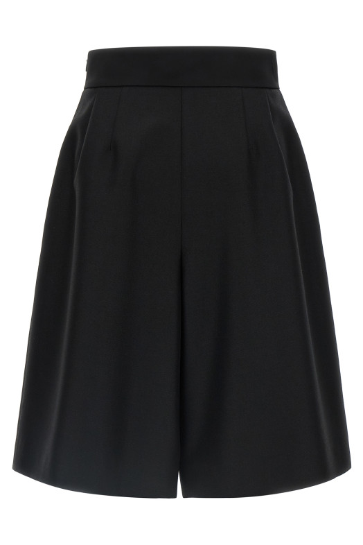 Valentino Garavani bow bermuda shorts Black