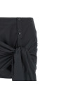 -bow skirt Black