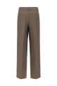 Linen trousers Brown