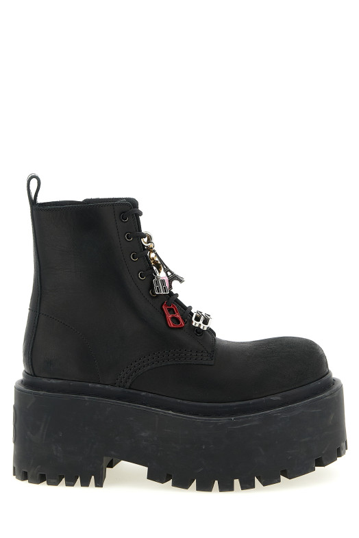 'Strike' ankle boots Black