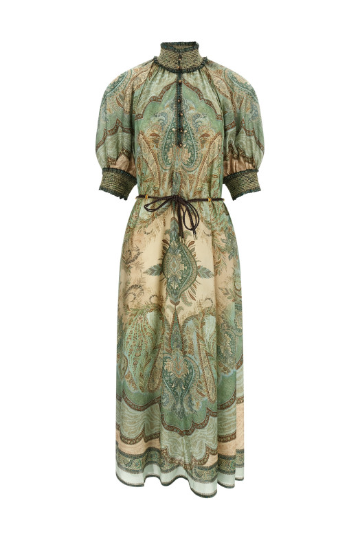 'Billow Wanderlust' dress Green