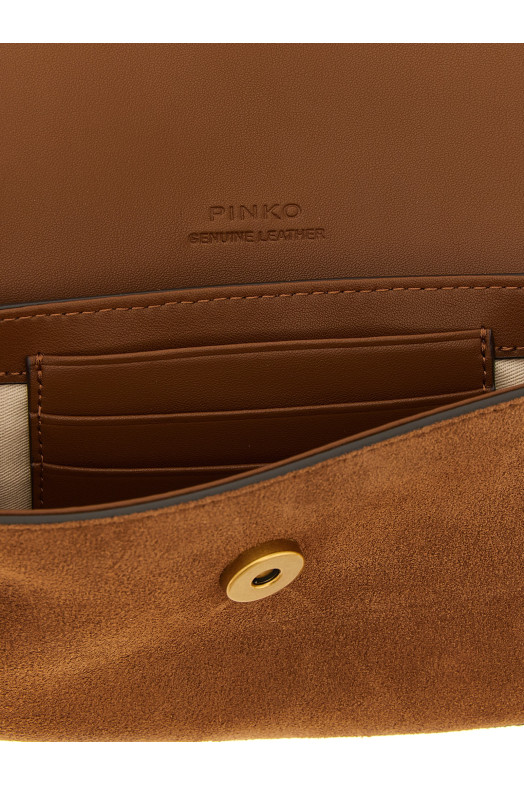 'Saddle Flat' medium shoulder bag Brown