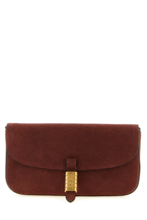 'Saddle Flat' medium shoulder bag Bordeaux