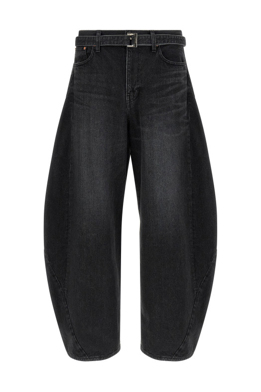 Extra leg jeans Black