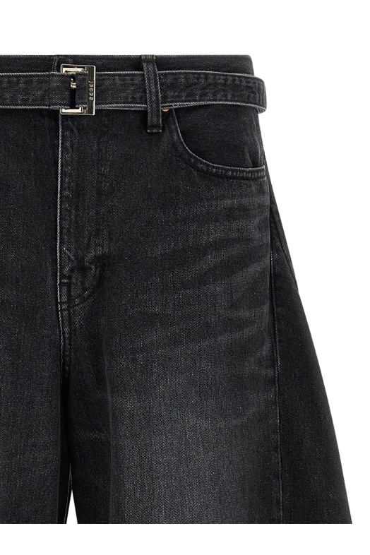 Extra leg jeans Black