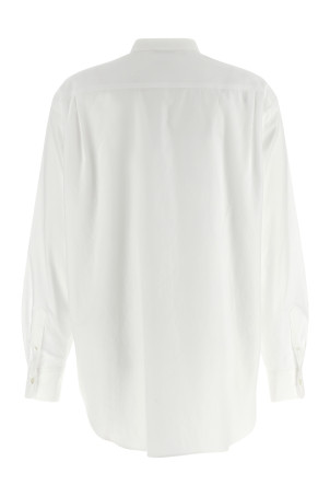 'Washed Finx Twill' shirt White