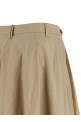 Cotton skirt Beige