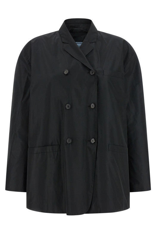 Taffeta jacket Black