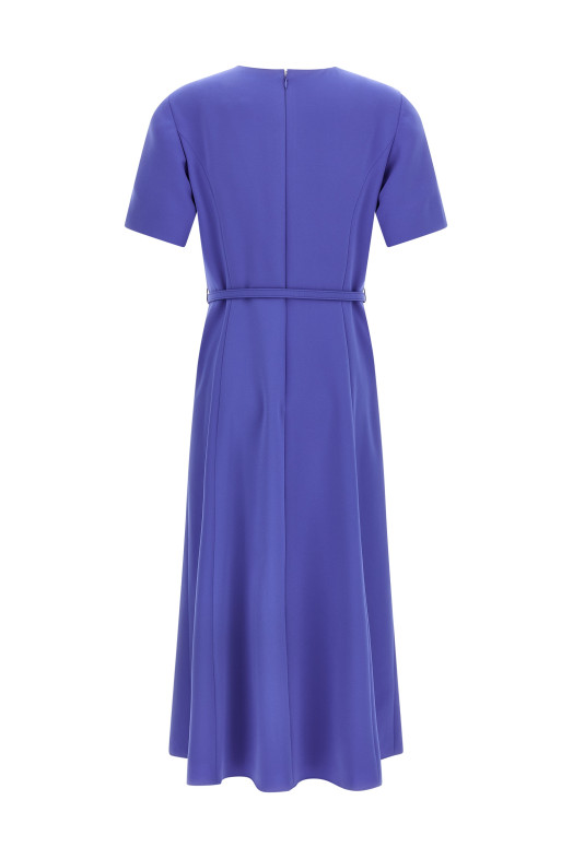 Draped dress Blue