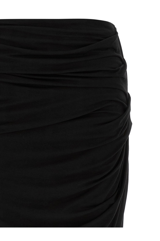 'Drape' skirt Black
