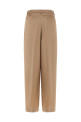 Liquid satin pants Beige