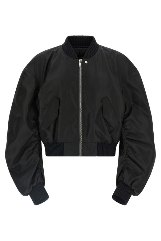 'Secchia Flight' bomber jacket Black