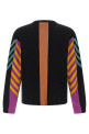'Gizi Panelled' sweater Multicolor