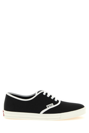 Cotton drill sneakers Black