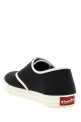 Cotton drill sneakers Black