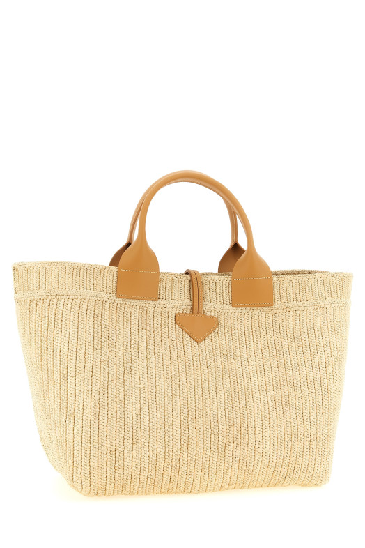 'L Le Roseau' shopping bag Beige
