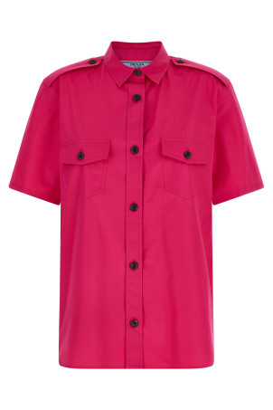 Poplin shirt Fuchsia