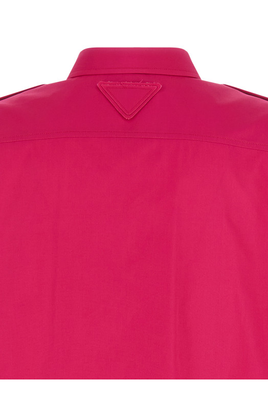 Poplin shirt Fuchsia