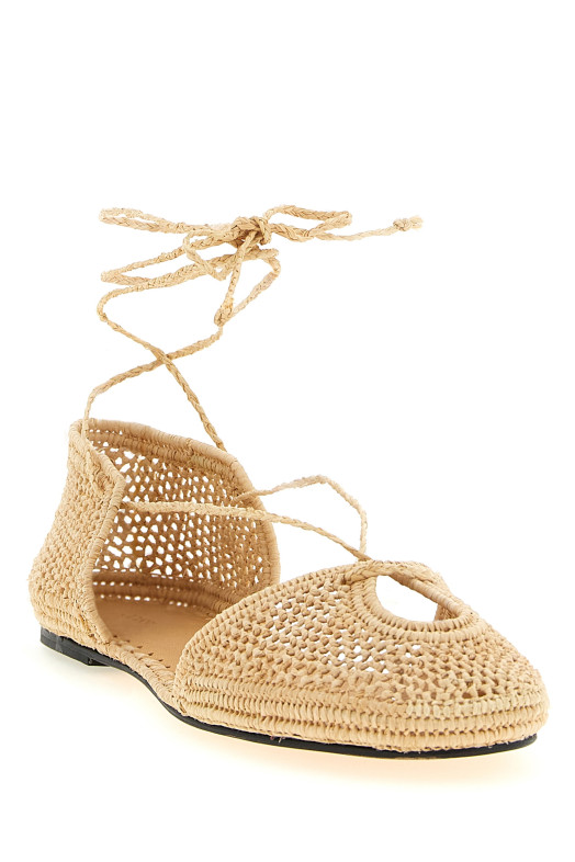 'Lima' ballet flats Beige