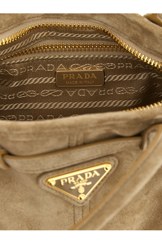 'Prada Bonnie' mini handbag Beige