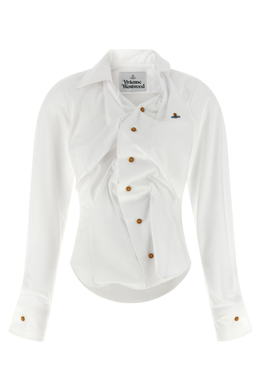 'Drunken' shirt White
