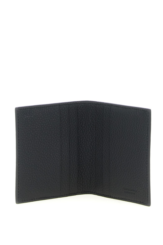 'Ferragamo Monogram' card holder Black
