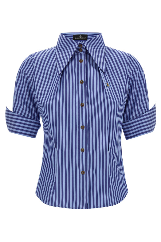 'Violin' shirt Blue