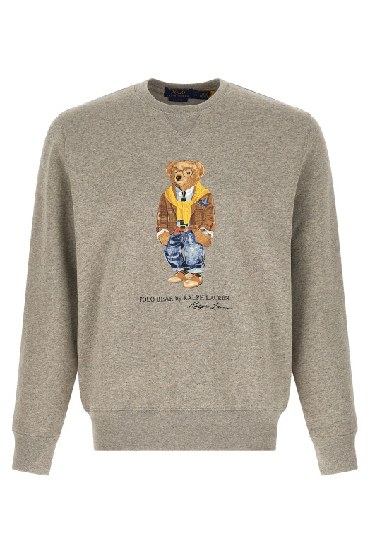 'Polo Bear' sweatshirt Gray