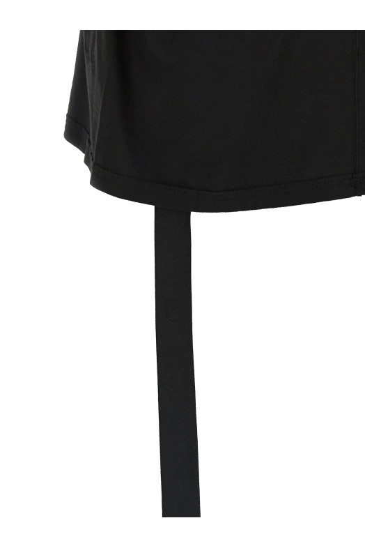 'Cropped Small Level T' T-shirt Black