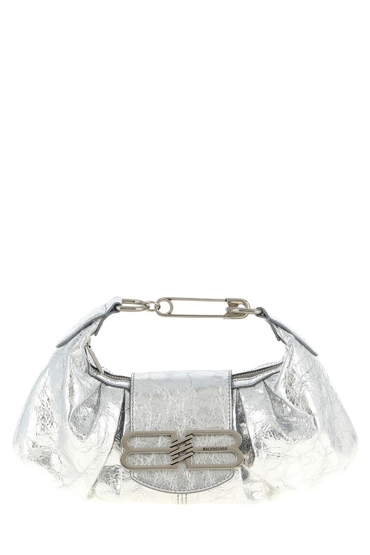 'Pamela' small shoulder bag Silver