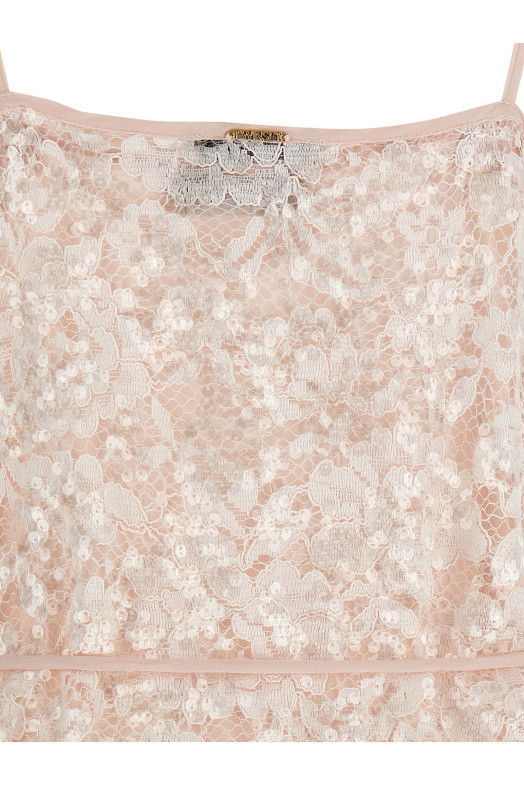 Lace dress Pink