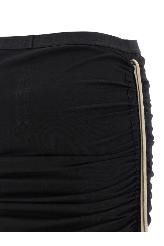 'Edfu Knee' skirt Black