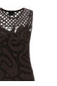 'Bufera' dress Brown