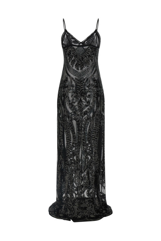 Sequin dress Black