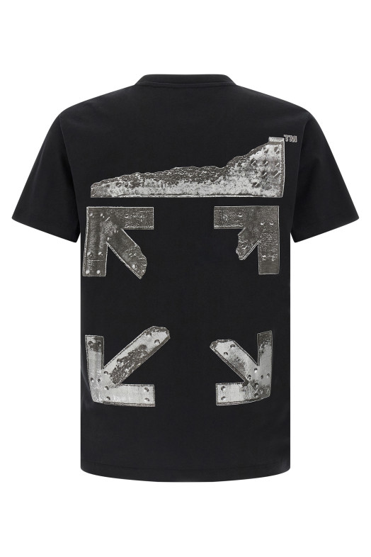 'Metal Arrow' T-shirt Black