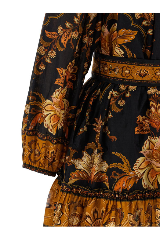 'Majestic Garden Black' dress Black