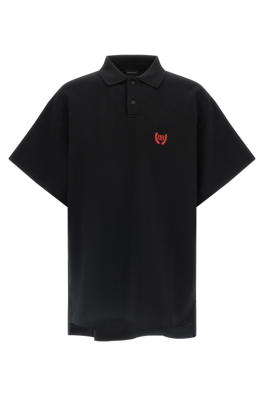 'Laurel Classic' polo shirt Black