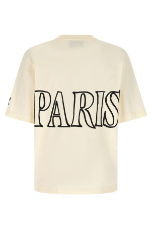Logo print T-shirt Beige