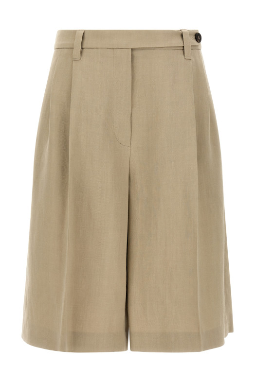 Sartorial Bermuda shorts Beige