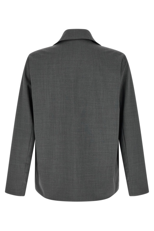 Reversible overshirt  Gray
