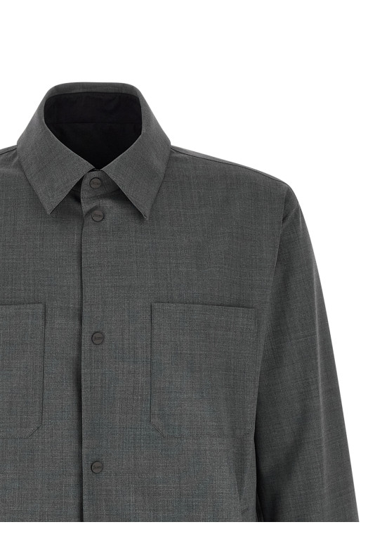 Reversible overshirt  Gray