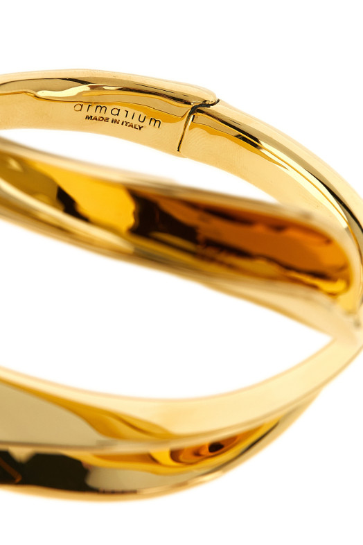 'Torchon' bracelet Gold