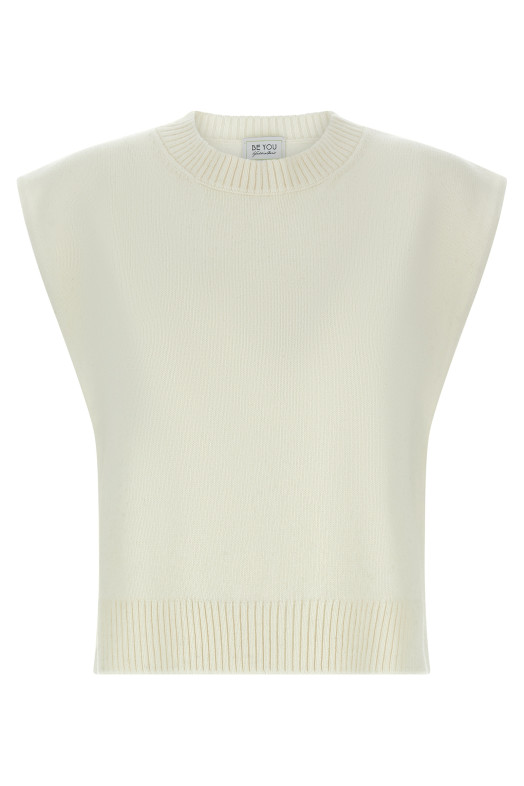 'Benedicta' vest White