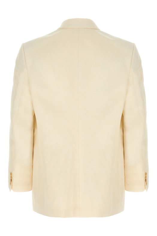 Double-breasted blazer Beige