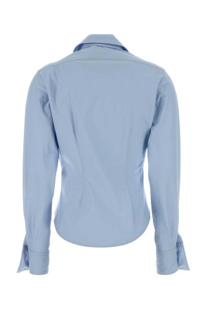 Powder blue poplin shirt VIVIENNE WESTWOOD (1501000CW009Q)