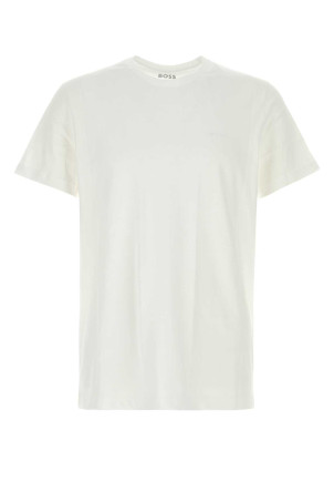 White cotton t-shirt White BOSS (50475294)