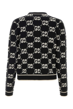 Embroidered wool cardigan GUCCI (713300XKCNA)