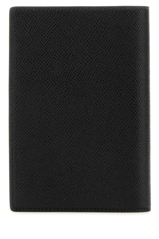 Black leather passport holder Black BALENCIAGA (7877422AA3R)